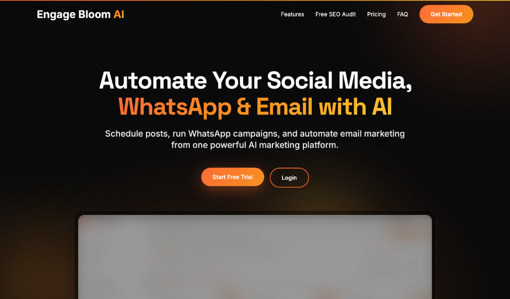 Engage Bloom AI - Intelligent Customer Engagement Architecture
